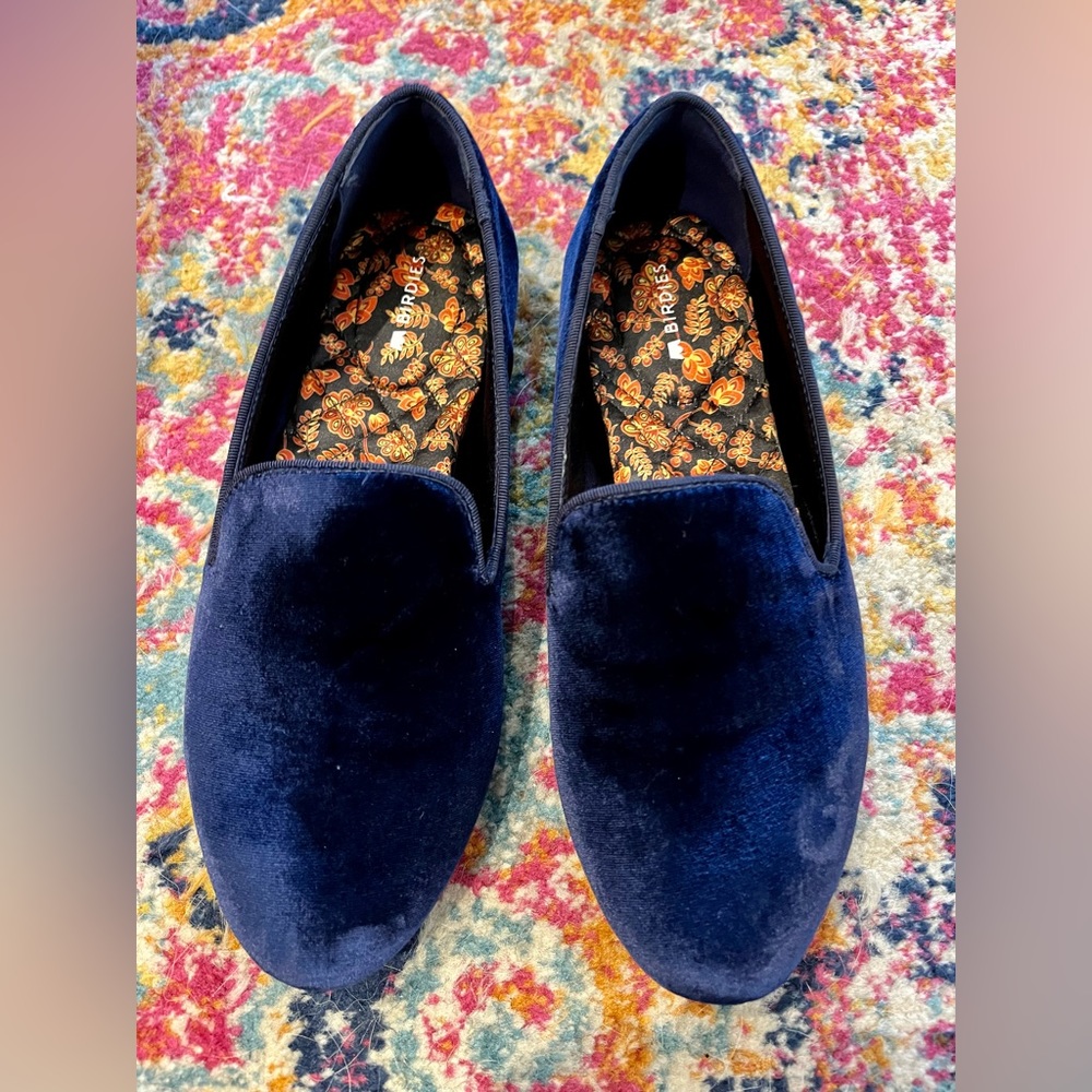 Birdies Starlings, velvet blue